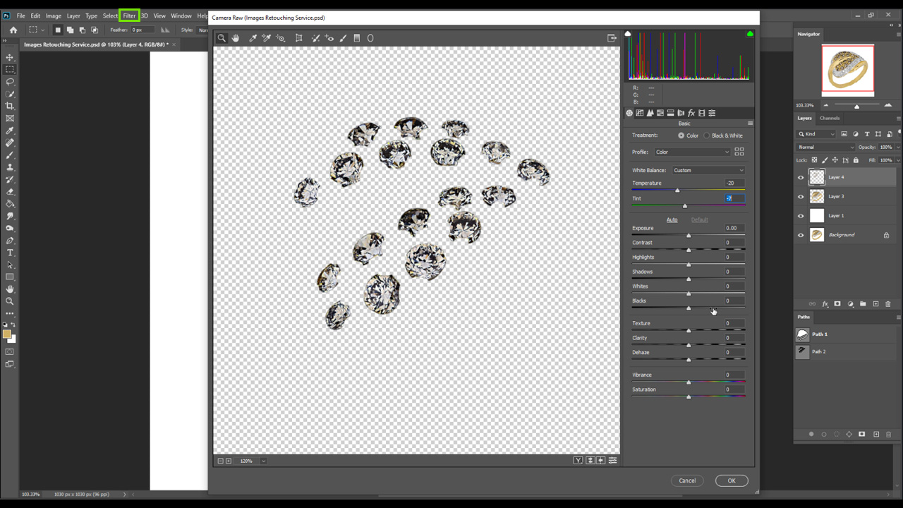 Photoshop Image Retouching Services